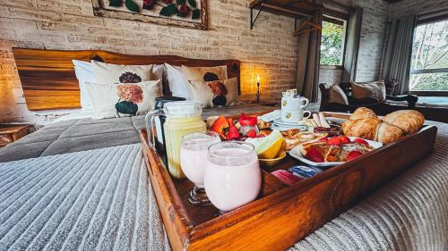 Jídlo v penzionu nebo okolí