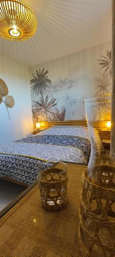 Chambre entre mer et montagne