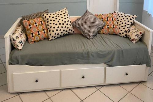 Postel nebo postele na pokoji v ubytování Le Bubble