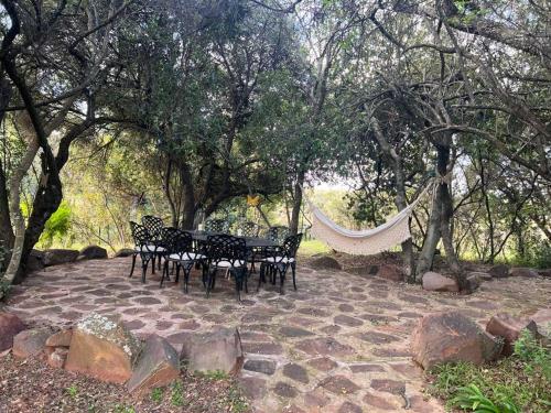 Κήπος έξω από το Rockey Mountain Bush lodge