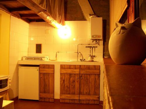 O bucătărie sau chicinetă la Caserío da Castiñeira