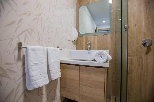 Alba Spacious Apartment tesisinde bir banyo