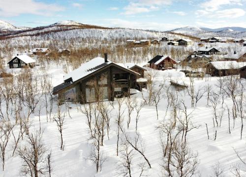 Το Timber lodge τον χειμώνα