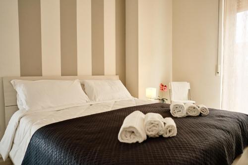 Cama o camas de una habitación en Vista Apartments Verona