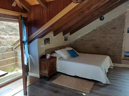 Postel nebo postele na pokoji v ubytování Casa Fernanda Viavélez