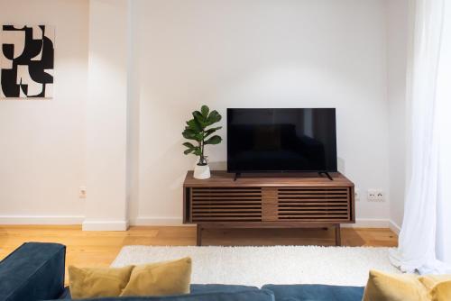 TV a/nebo společenská místnost v ubytování The Haus - Alegria