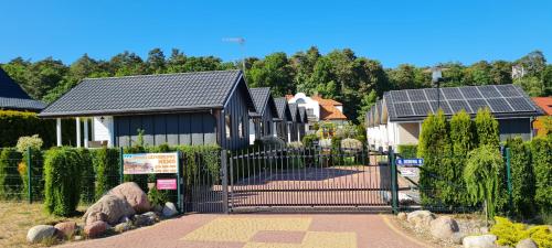 Das Gebäude in dem sich der Ferienpark befindet