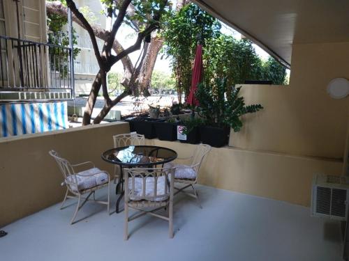 Μπαλκόνι ή βεράντα στο Diamond Head Beach Hotel