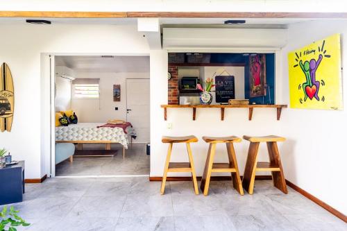 Fotografie z fotogalerie ubytování Le Bungalow la Rose Bleue v destinaci Le Diamant