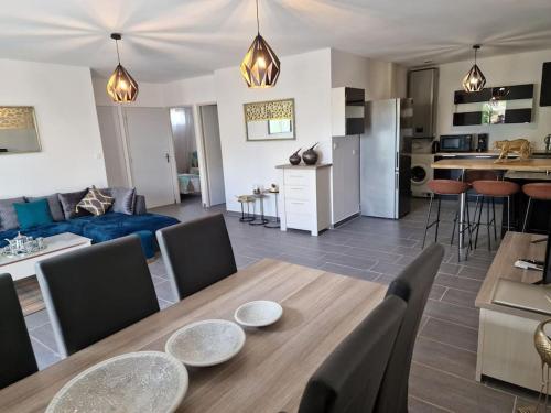 Dapur atau dapur kecil di Un vrai havre de sérénité