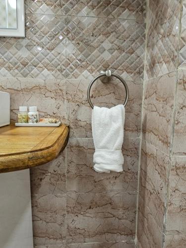 Ένα μπάνιο στο Beres Vale Apartments