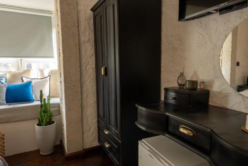 Η κουζίνα ή μικρή κουζίνα στο Aleysim Alaçatı-Design Als