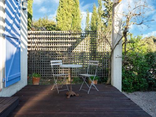 Κήπος έξω από το Tranquil holiday home with private pool