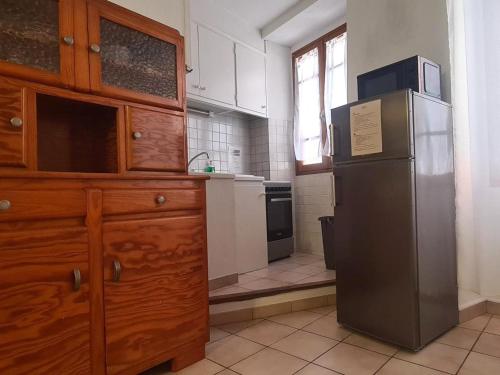 Кухня или кухненски бокс в Appartement Collioure, 3 pièces, 4 personnes - FR-1-309-284