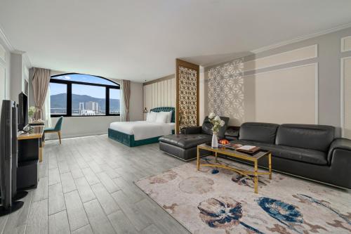 Posezení v ubytování Lupin Boutique Hotel Danang