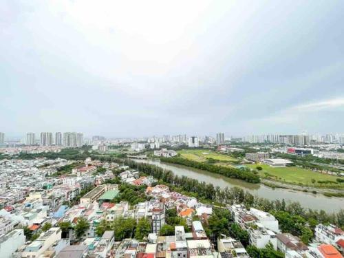 Uma vista aérea de Căn hộ nghỉ dưỡng cao cấp Sài Gòn Mia