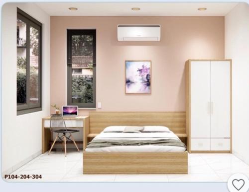 Een bed of bedden in een kamer bij Koala1 Apartment