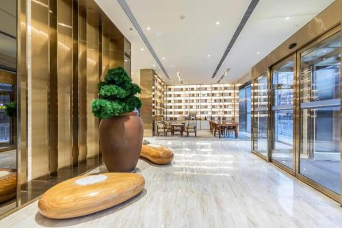 El lobby o recepción de Ji Hotel Wuhan Hanyang Wangjiawan