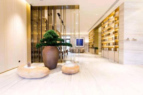 El lobby o recepción de Ji Hotel Suzhou High-tech Zone Xingyue Bay