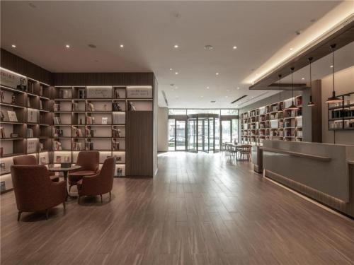 Lobbyn eller receptionsområdet på Hanting HotelXi'an Xixian New District Qinhan New Town