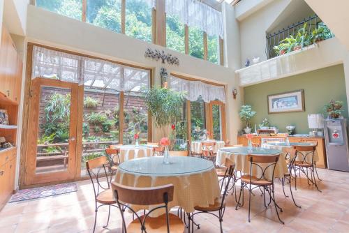 Ein Garten an der Unterkunft Europe Villa