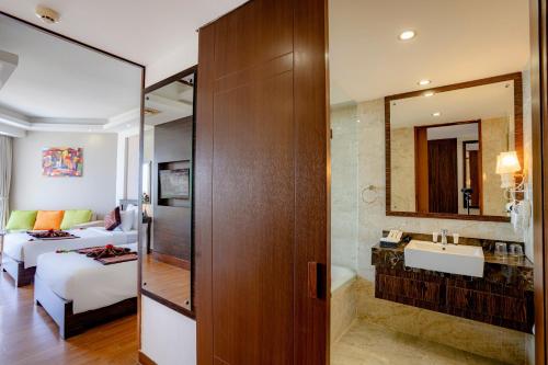 Posezení v ubytování Ocean Waves Resort Cam Ranh