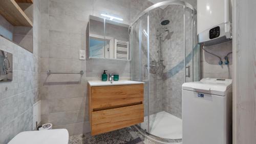 Apartamenty Sun & Snow Marynarska tesisinde bir banyo