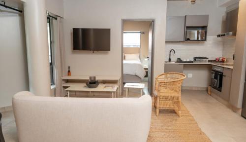 Dapur atau dapur kecil di BlackBrick Bedfordview ApartHotel