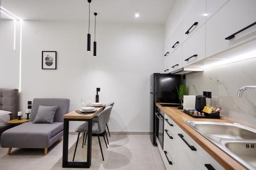 Köök või kööginurk majutusasutuses Vasilicari Apartments