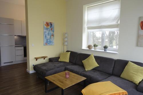 Posezení v ubytování Ostsee Residenz Meeresblick Strandblick