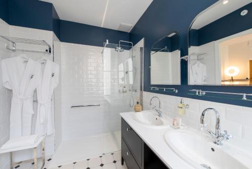Salle de bains dans l'établissement Villa Grand Voile - Christopher Coutanceau