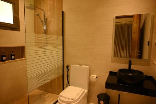 Bilik mandi di Villa Misk Dammam