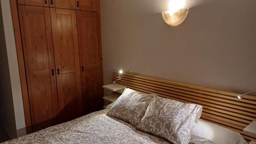 Postel nebo postele na pokoji v ubytování Borén muntanyes i neu