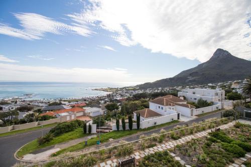 a view of the city of cape town and the ocean at The Crystal Apartments in Cape Town