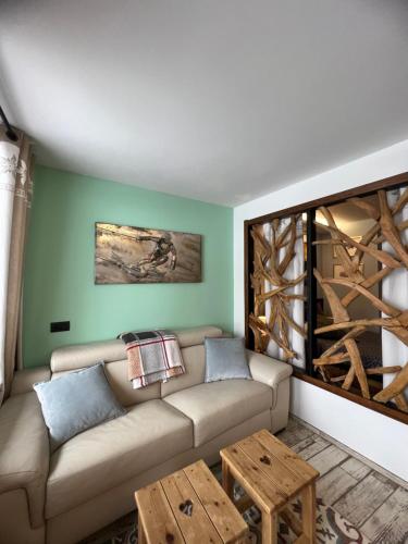 Χώρος καθιστικού στο Cervinia – Matterhorn Apartments