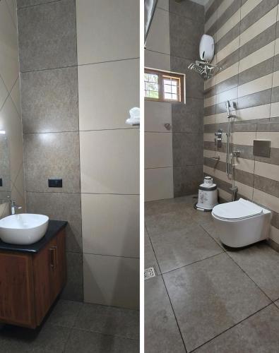 Un baño de JMJ Riverview Homestay