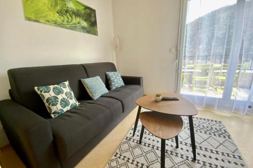 Χώρος καθιστικού στο Les Naïades H42 - 2 bedrooms for 6 people !