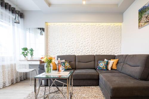 Posedenie v ubytovaní Apartamenty & Spa Stara Polana