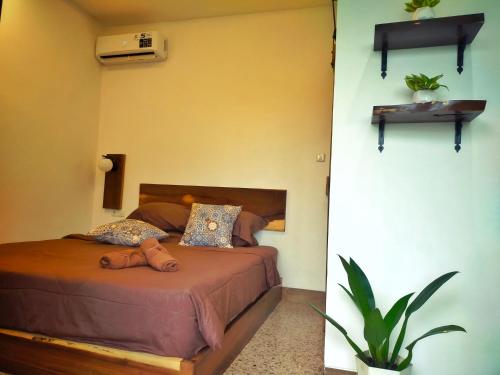 AUREIRIN Guesthouseにあるベッド