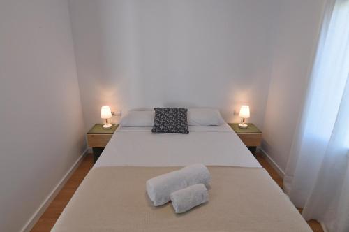 Posteľ alebo postele v izbe v ubytovaní Holiday Home Gabriela