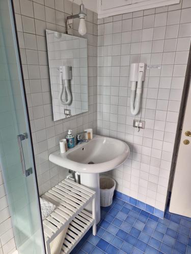 Koupelna v ubytování Residenza La Veranda a Rialto