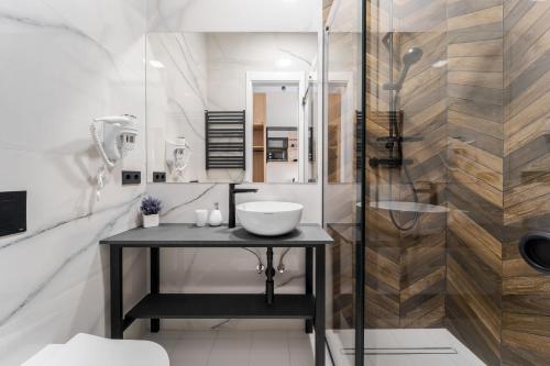 Ванна кімната в Richter Apartments by INSHI