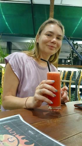 Minuman di Aloe Vera villa