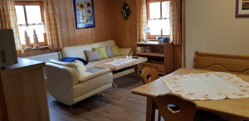 Χώρος καθιστικού στο Ferienhaus Breit