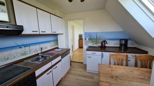 Kuchyň nebo kuchyňský kout v ubytování Haus Westend