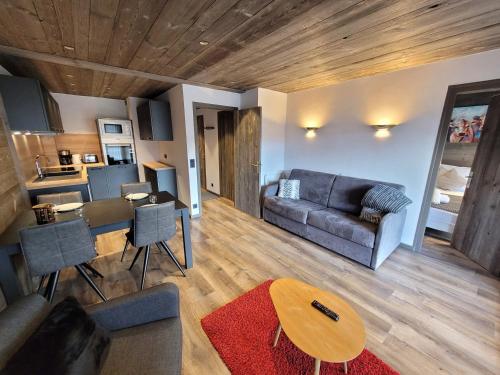 Charmant T2 près pistes, Les Gets, balcon, parking, wifi - FR-1-598-135