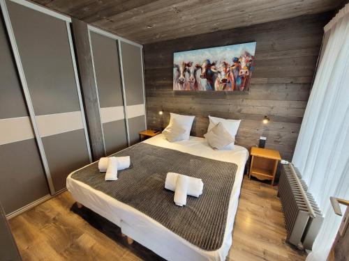 Appartement cosy aux Gets, 4 pers, proche pistes avec parking