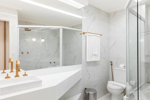 Koupelna v ubytování Brisamar Hotel & SPA São Luís