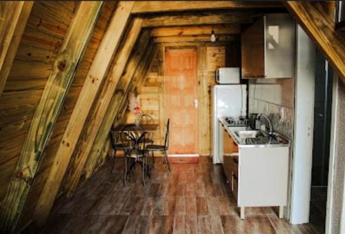 Kuchyň nebo kuchyňský kout v ubytování Cabana Encanto.