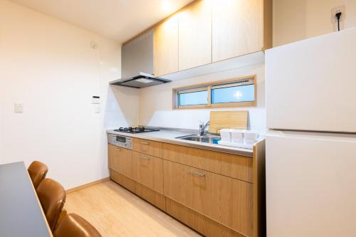 Kjøkken eller kjøkkenkrok på ecru sumiyoshi logement 1 - Vacation STAY 00298v